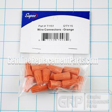 Supco Part# T1151 Wire Nut (OEM) 15PC