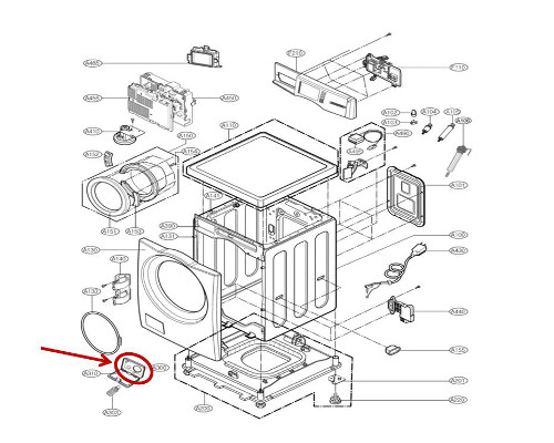 Lg Part  3110er2003b Case  Oem