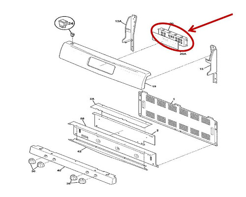 Garantía De Por Vida * Genuine OEM Control De Rango Frigidaire 316557101 Envío Mismo Día 