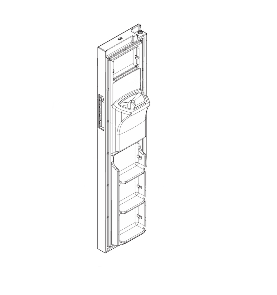 frigidaire-part-5304527275-freezer-door-assembly-genuine-oem