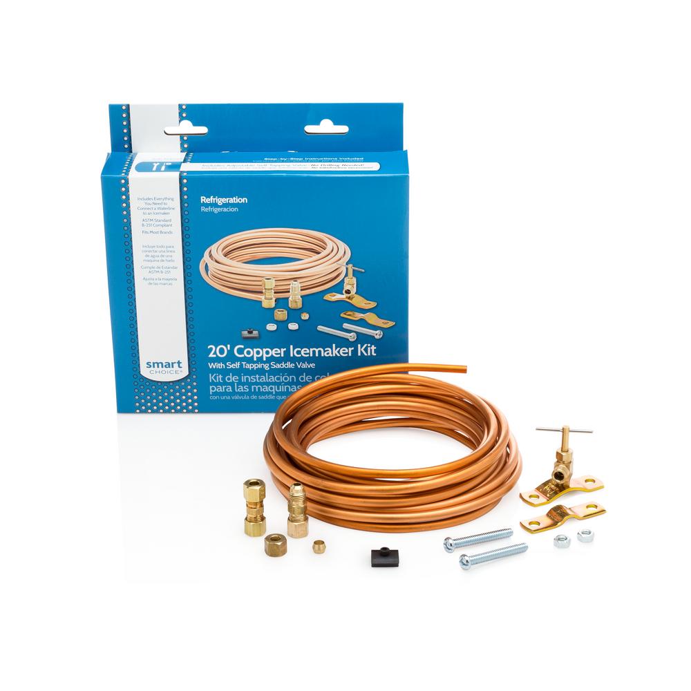 Frigidaire Part 5305510264 Water Line Kit (OEM) Copper, 20ft