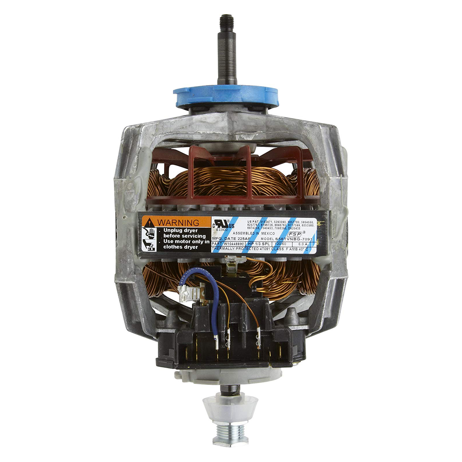 Whirlpool WGD4815EW2 Dryer Drive Motor (w/pulley) - Genuine OEM