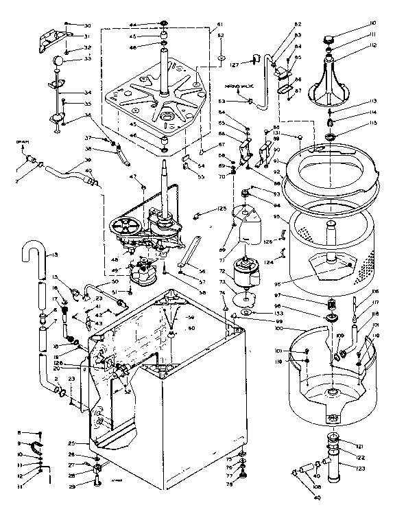 Wm2101Hw Drain Pump Wire Diagram - Whirlpool Part# W10894668 Drain Pump