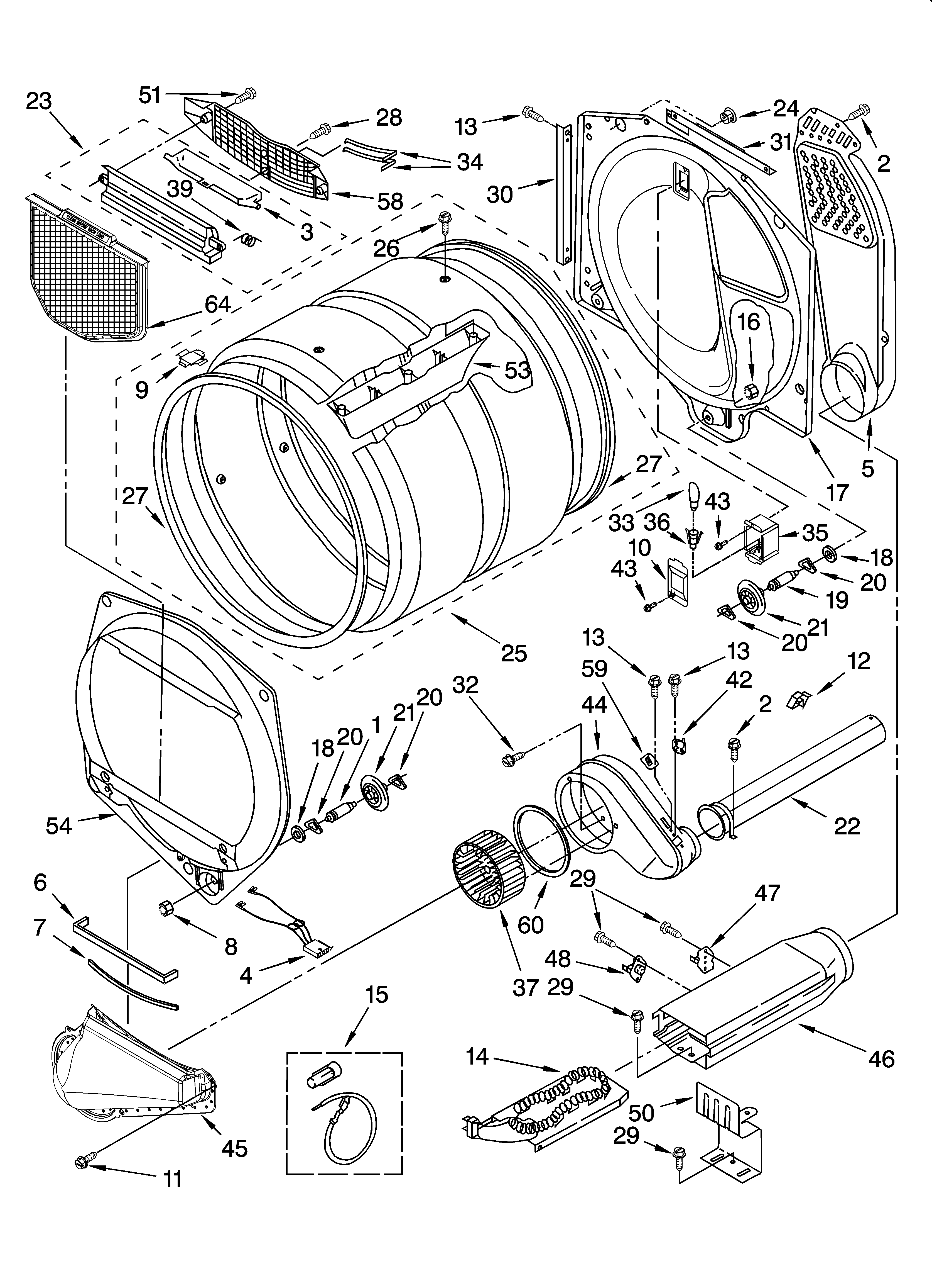 Wiring Diagram For Whirlpool Duet Dryer Heating Element from www.genuinereplacementparts.com