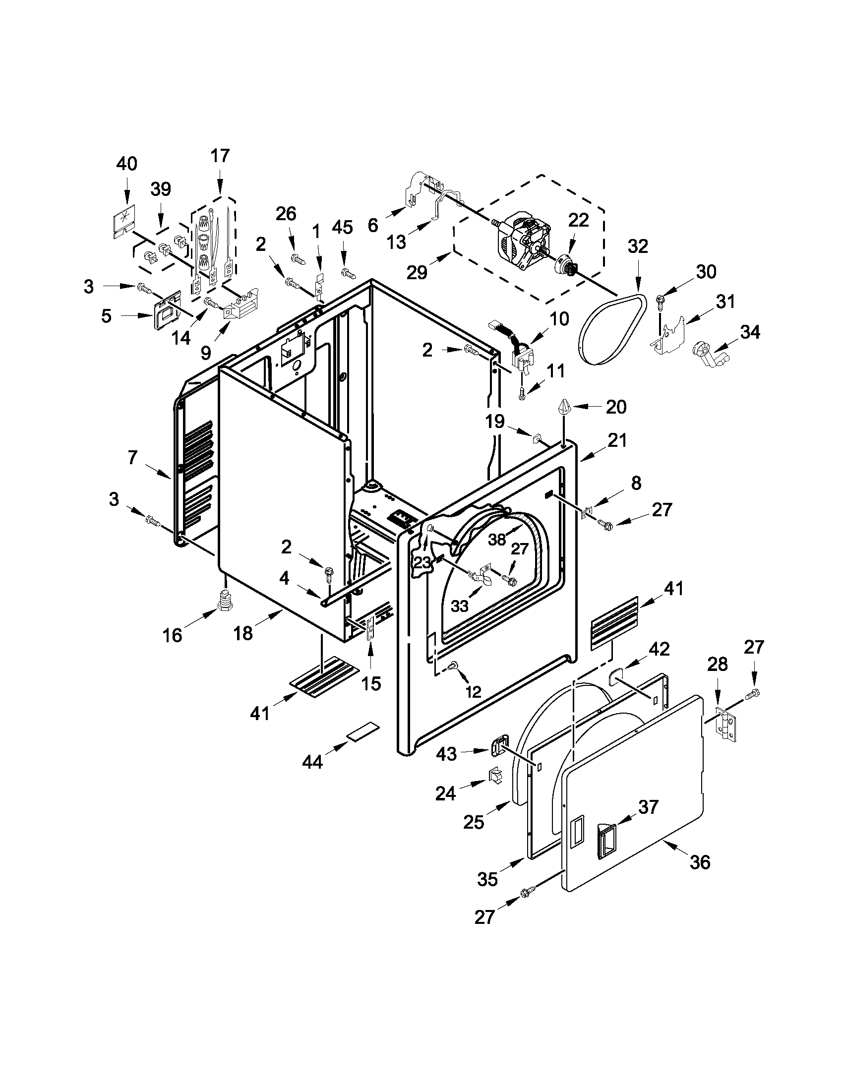 Admiral Aed4675yq1 High Limit Thermostat Genuinereplacementparts Com