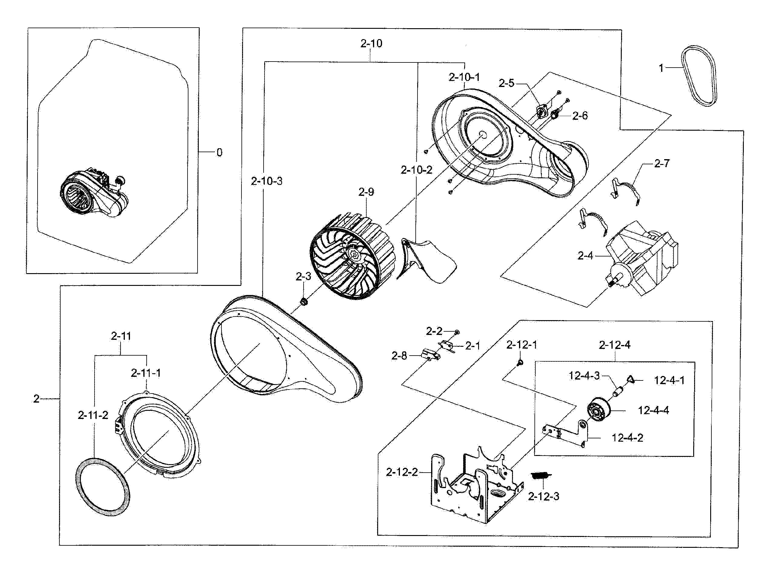 Samsung DV56H9100EG/A2 Drum Belt