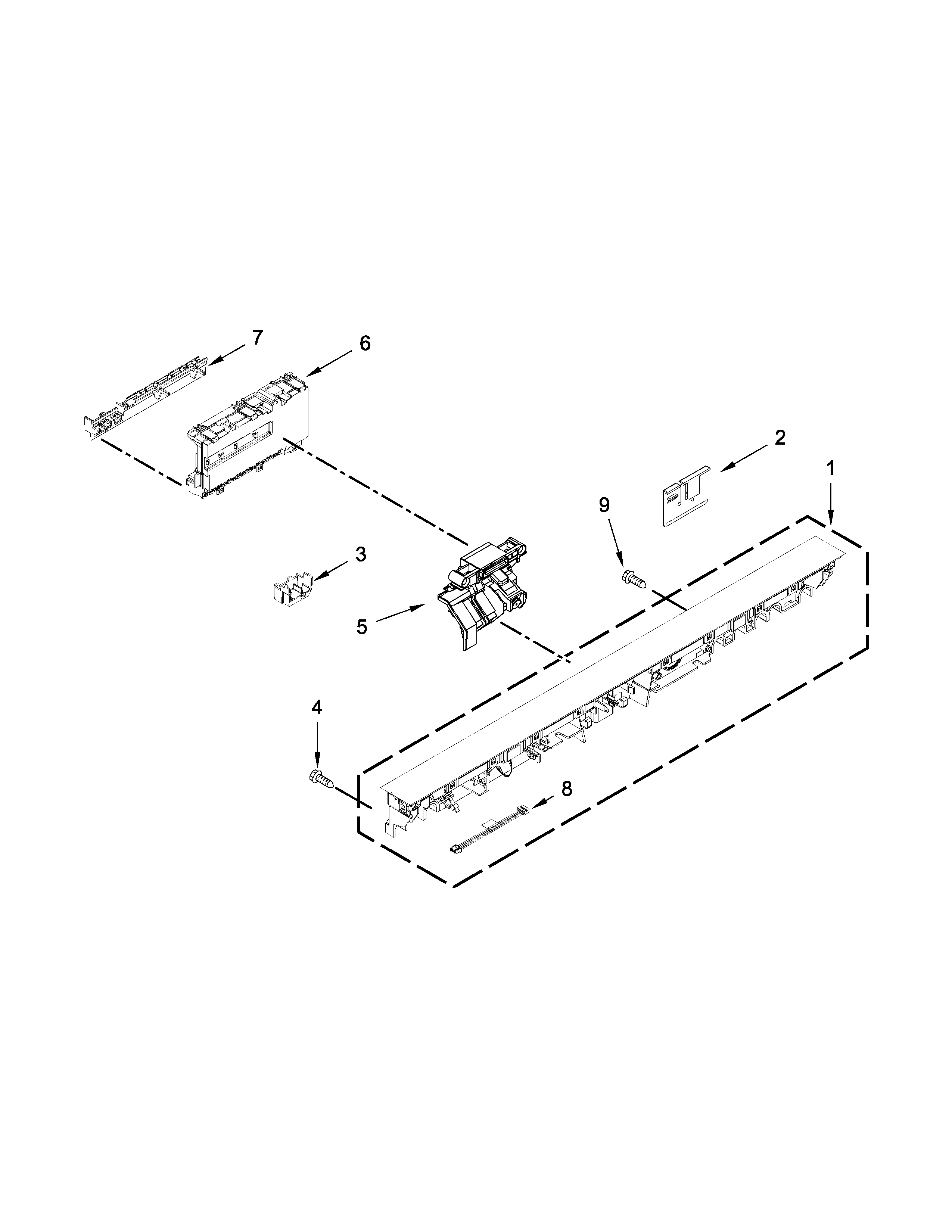 KitchenAid KDTE104ESS1 Pump and Motor Assembly Genuine OEM