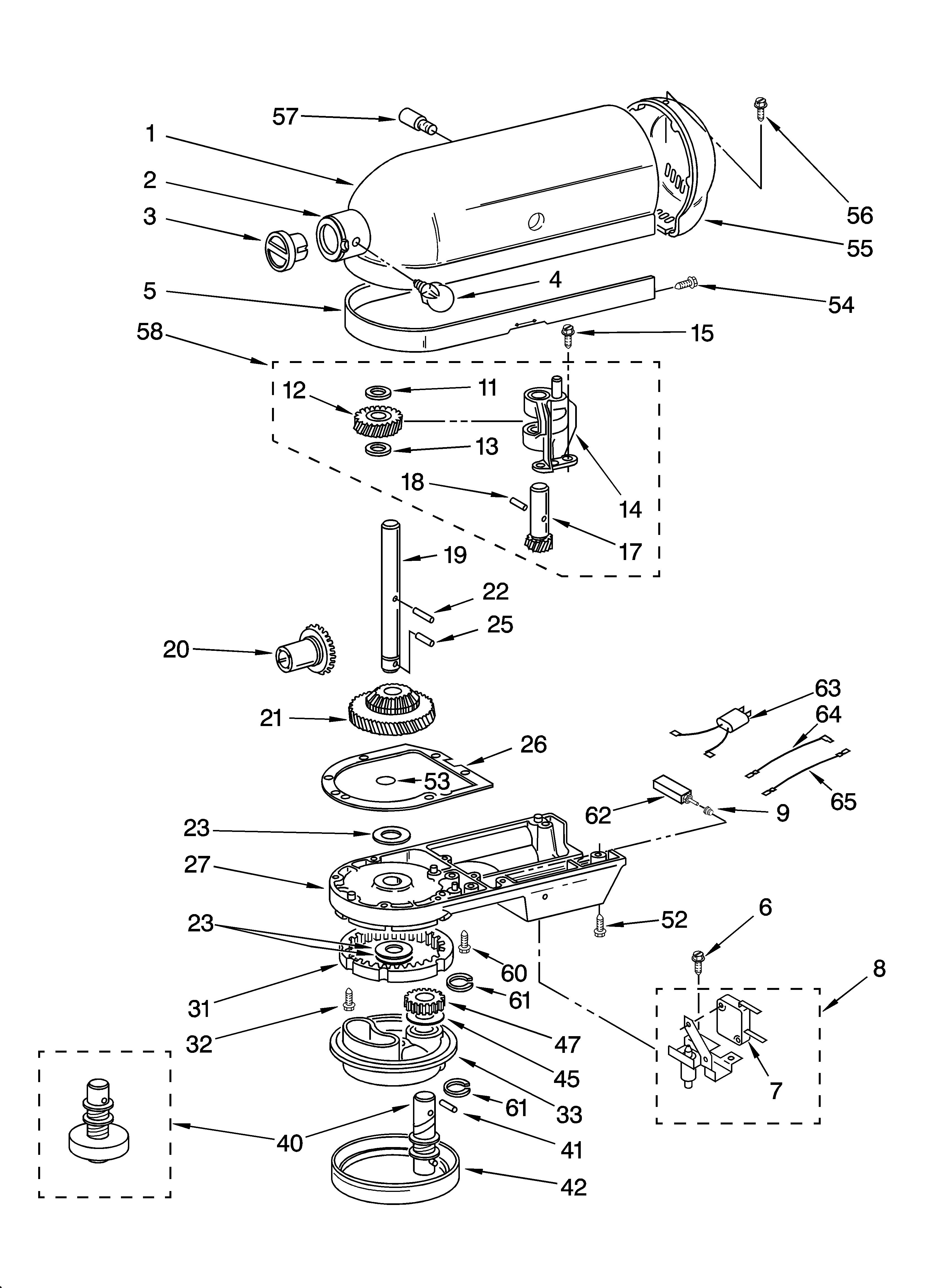 ksm5psww kitchenaid mixer accessories