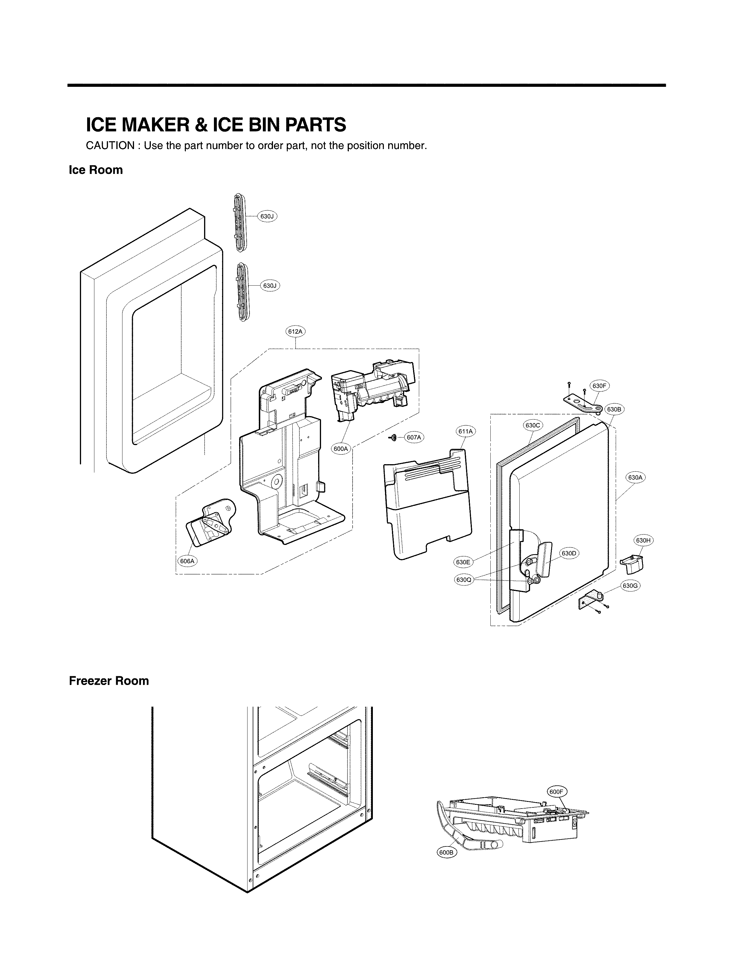 LG LFX25973D Ice Maker Kit Genuine OEM