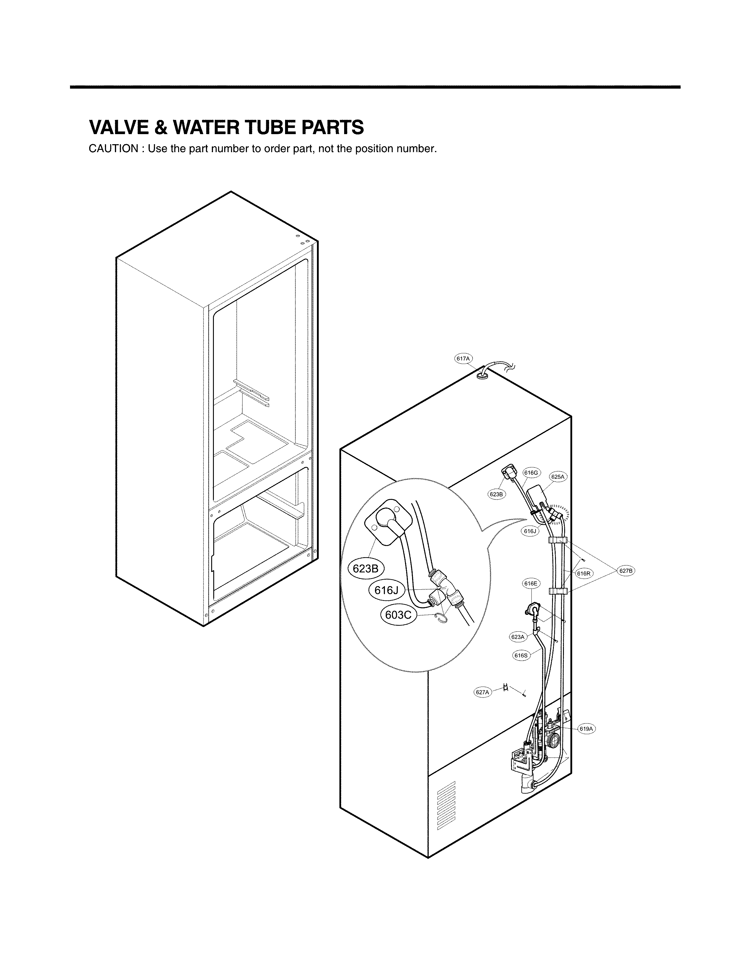 LG LFX25973D Water Inlet Valve Genuine OEM
