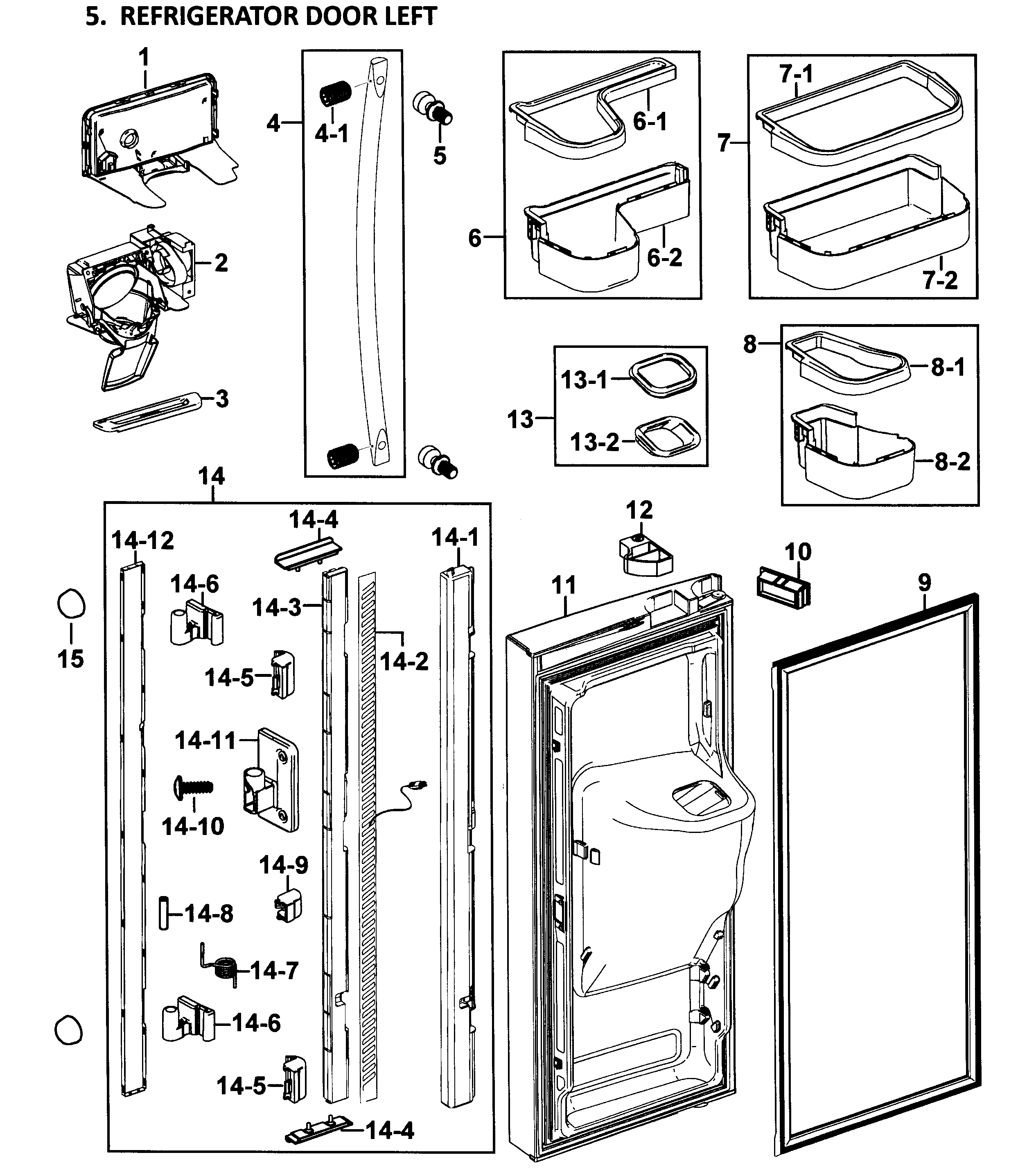 Samsung Rf268abwp Refrigerator Door Gasket Genuine Oem Samsung Rf268abwp Refrigerator Door Gasket Genuine Oem