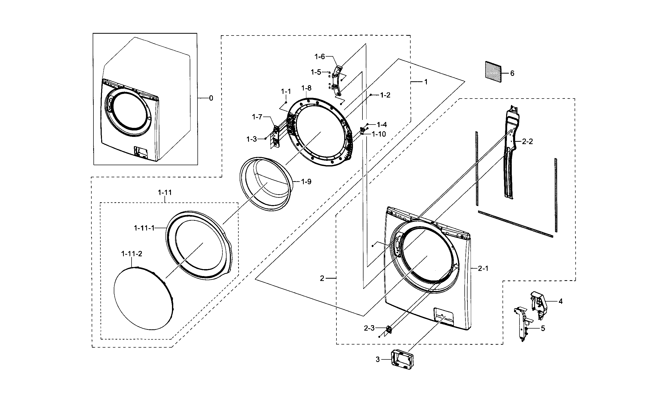 Samsung WF330ANW/XAA Drain Pump Assembly