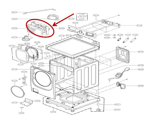 Lg Part  Ebr79950213 Main Pcb Assembly  Oem