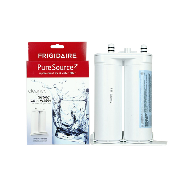 2 Pack Replacement for Frigidaire FRS26KF6EMB Refrigerator water filter 
