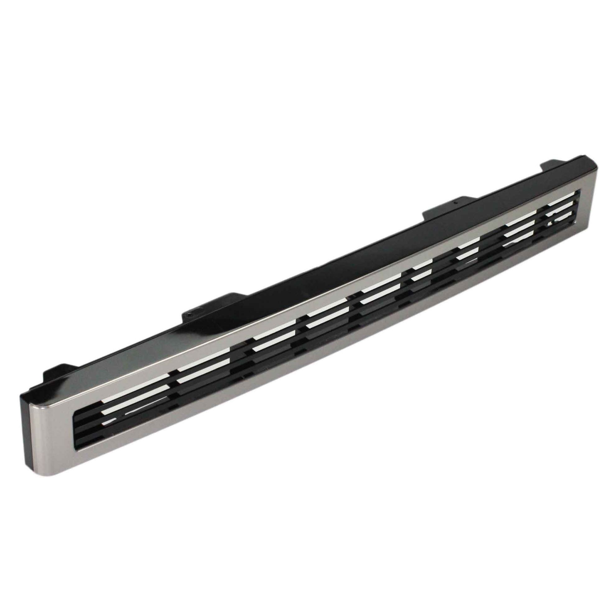 GE JVM1540LN1CS Vent Grille Assembly Silver and Black Genuine OEM