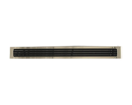 GE JVM3150RF1SS Vent Grill - black/stainless - Genuine OEM