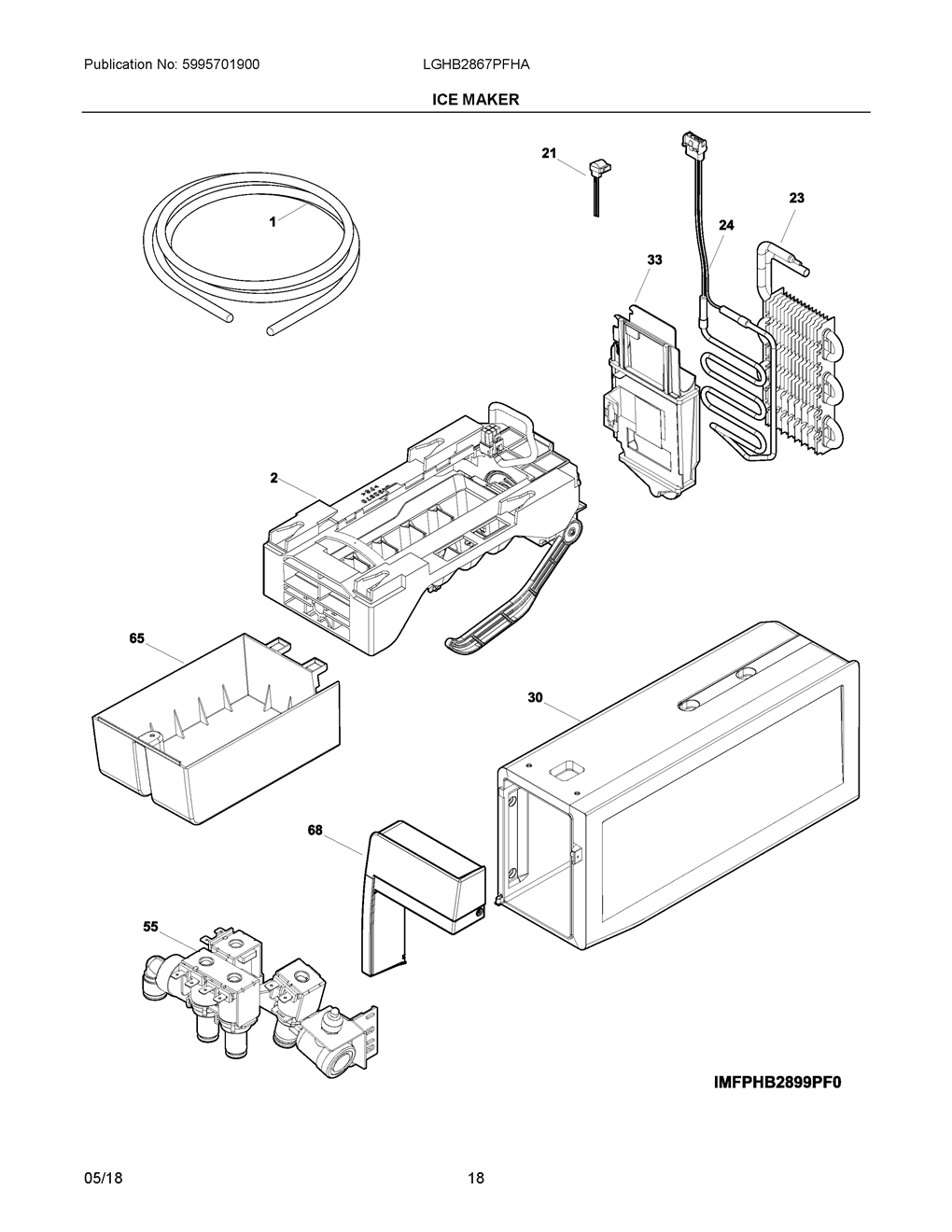 frigidaire lghb2867pfha