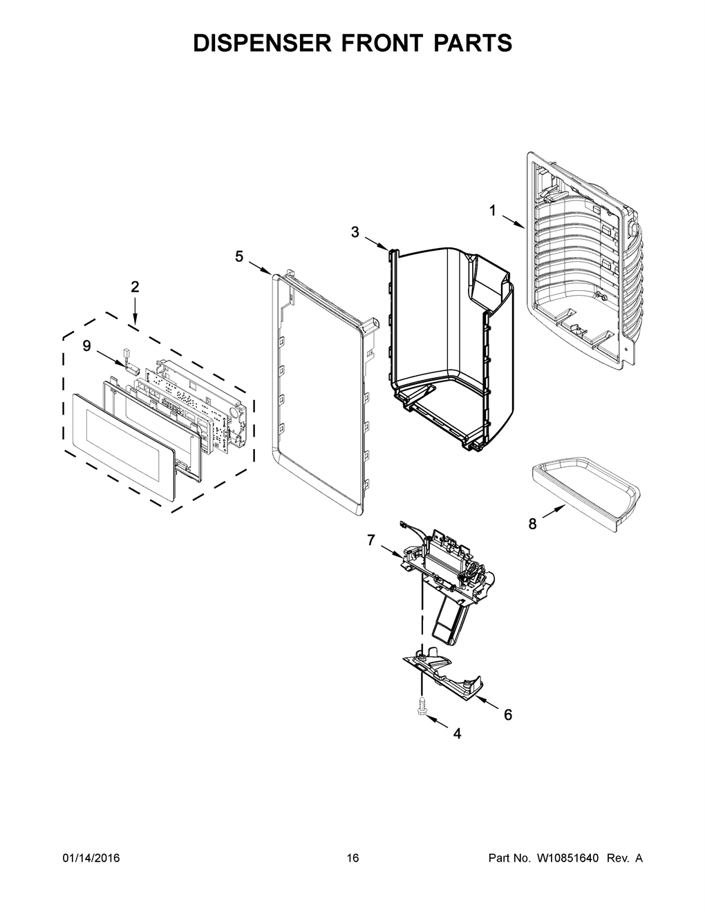 Ikea Ix7ddexdsm02 Refrigerator Led Indicator Light