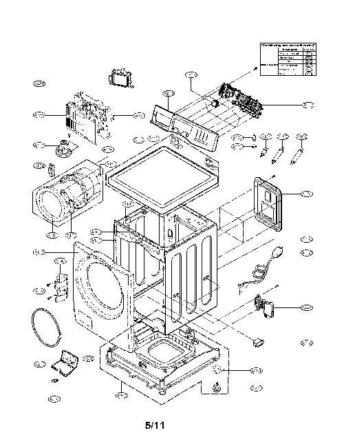 Kenmore 796.40272900 Washing Machine Parts