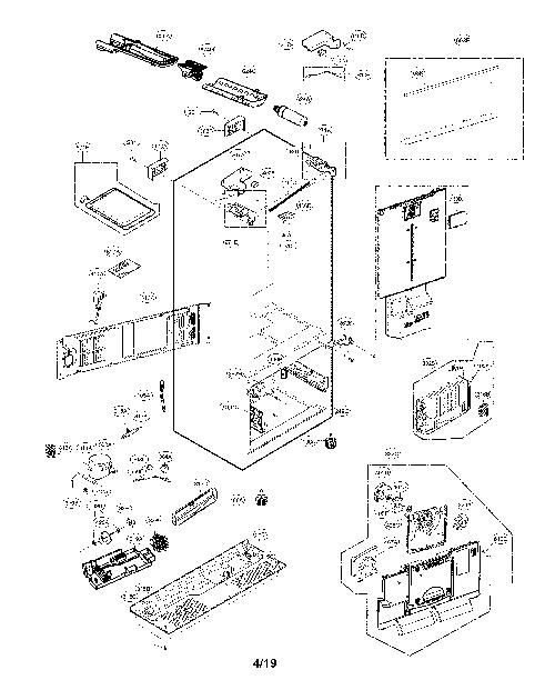 LG LFXS26973D Refrigerator Parts – GenuineReplacementParts.com