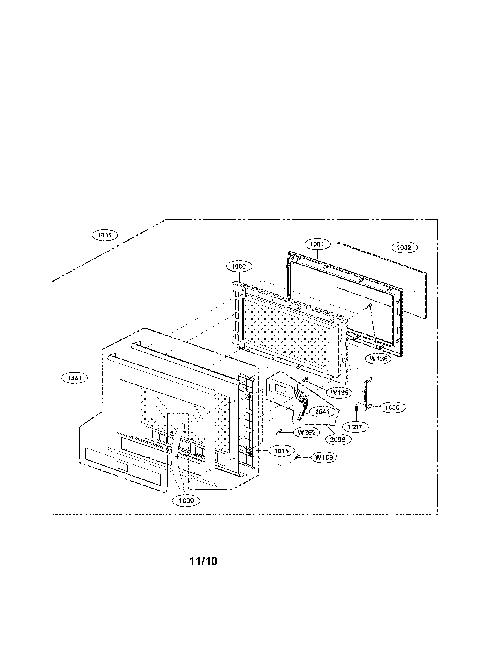 LG LMHM2017ST Microwave Parts