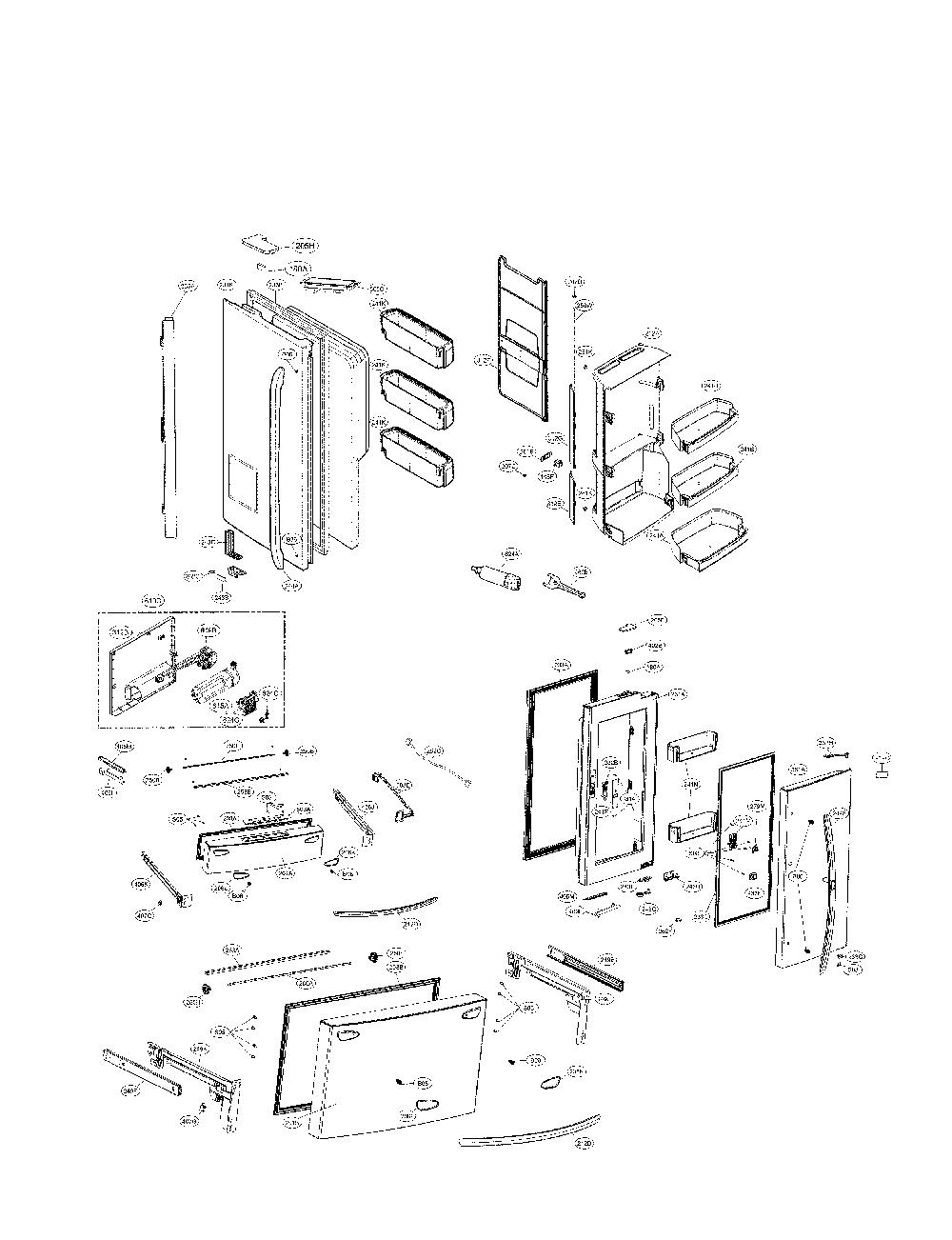 LG LMXS30776S Replacement Parts (OEM)