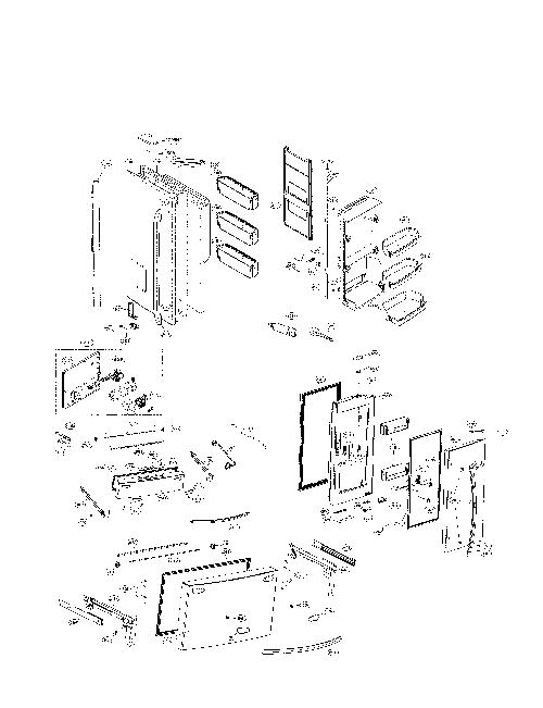 LG LMXS30776S Refrigerator Parts