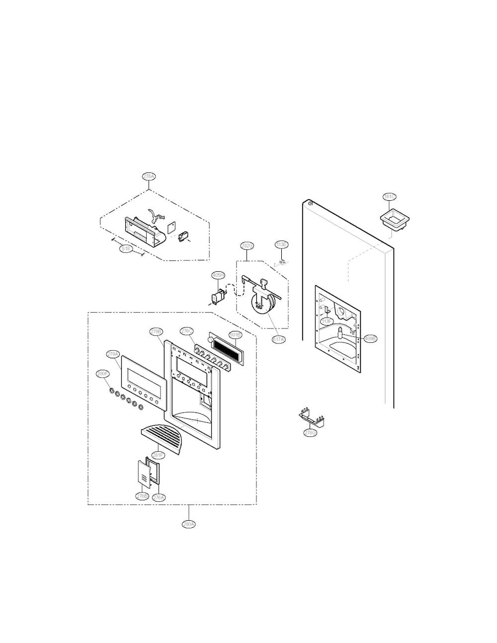 LG LRSC26923TT Replacement Parts (OEM)