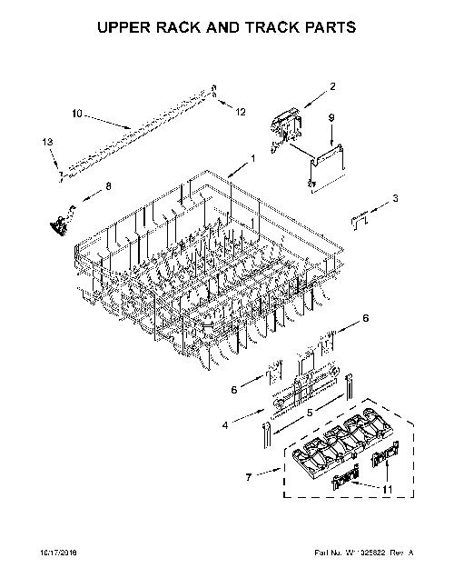 Whirlpool WDT780SAEM2 Dishwasher Parts