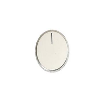 Bosch Part# 00189367 Cooktop Knob (OEM) Ss/White