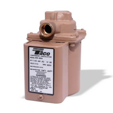 Taco Part# 006-BC7-4IFC 3/4in Sweat Bronze Circulator w/ Integral Flow Check and Relay (OEM)