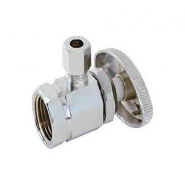 EZ-FLO Part# 04322 Angle Stop (OEM) Cp 3/8odx1/2f.I.P.