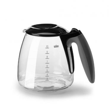 Delonghi Part# 0X63104704 Jar Cpl. (OEM) Black/Grey