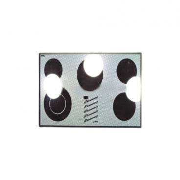 Dacor Part# 12127W Glass Assembly (OEM) Top