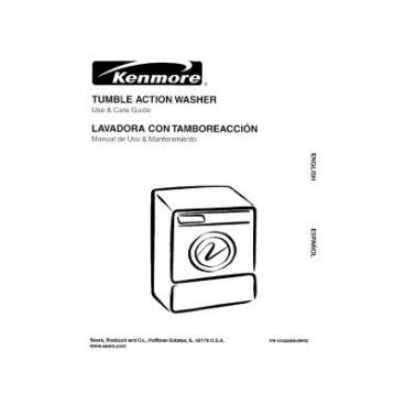 Frigidaire Part# 134114000 Instruction booklet - Genuine OEM