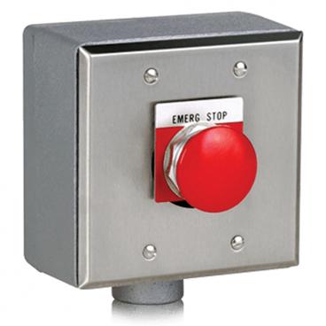Asco Part# 173A19 Flush Mount Control Emergency Stop Button (OEM)