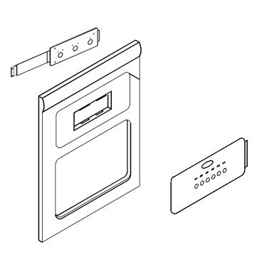 Whirlpool Part# 2318500B Front Cover - Genuine OEM