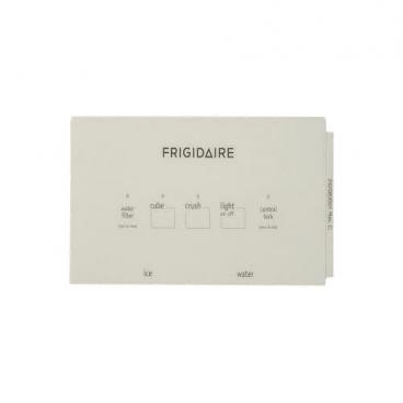 Frigidaire Part# 242083001 Module Cover Label (OEM)