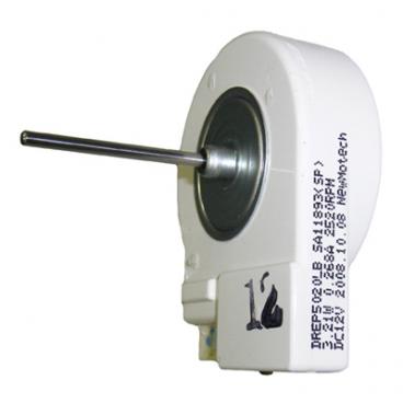 Samsung RF267ABPN/XAA Evaporator Fan Motor (White) - Genuine OEM