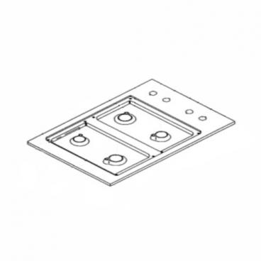 Dacor Part# 26236BP Front Top - Genuine OEM