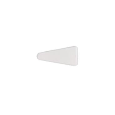 Whirlpool Part# 3-80838-003 Hinge Cover (White) - Genuine OEM