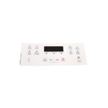 Frigidaire Part# 316633016 Clock Overlay (White) - Genuine OEM