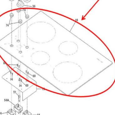 Frigidaire Part# 318342661 Main Top Assembly (OEM)