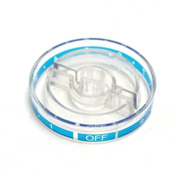 Admiral AT15M4W Refrigerator Temperature Knob (Clear, Blue) - Genuine OEM