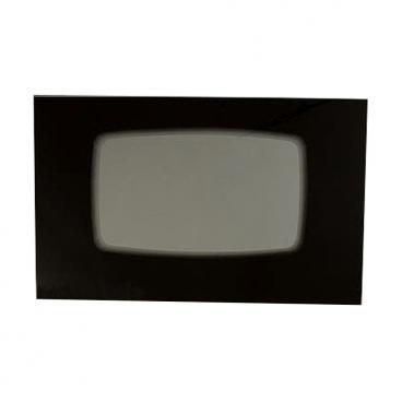 Amana AER5712BAB Oven Exterior Glass Door Panel (Black) - Genuine OEM