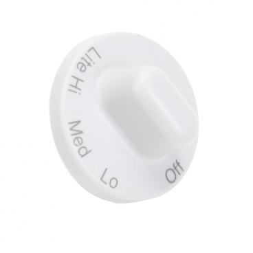 Jenn-Air CVG316W Burner Control Knob (White) - Genuine OEM