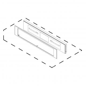 Jenn-Air JJW2730DS00 Control Panel Assembly (Stainless) - Genuine OEM