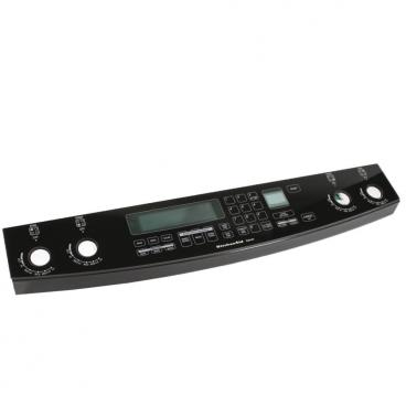 KitchenAid KGRC608LSS0 Oven Glass Control Panel (Black) - Genuine OEM