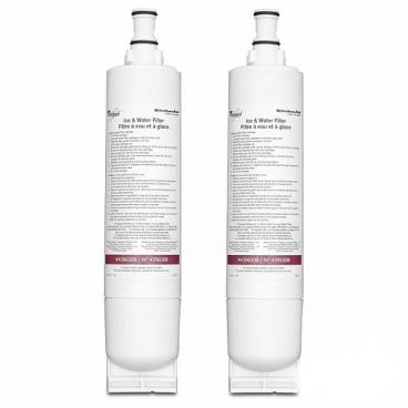 KitchenAid KSSS42QKW02 Water Filter (2 Pack) - Genuine OEM