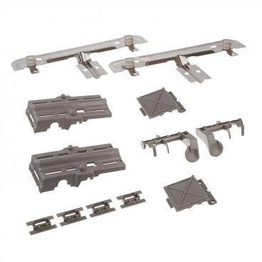 KitchenAid KUDS30FXBLA Rack Adjuster Kit - Left and Right - Genuine OEM
